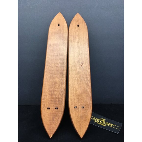 Vtg The Cape Craft Collection Wood Wall Sconces Candle Holders NEW - Set of 4 - Picture 3 of 16